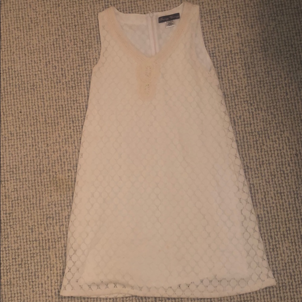 White lace dress